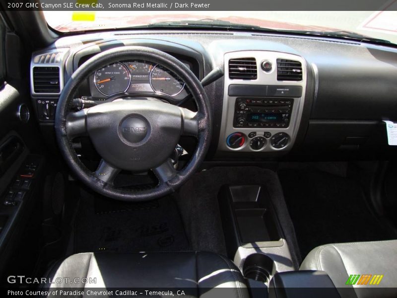 Sonoma Red Metallic / Dark Pewter 2007 GMC Canyon SLE Crew Cab