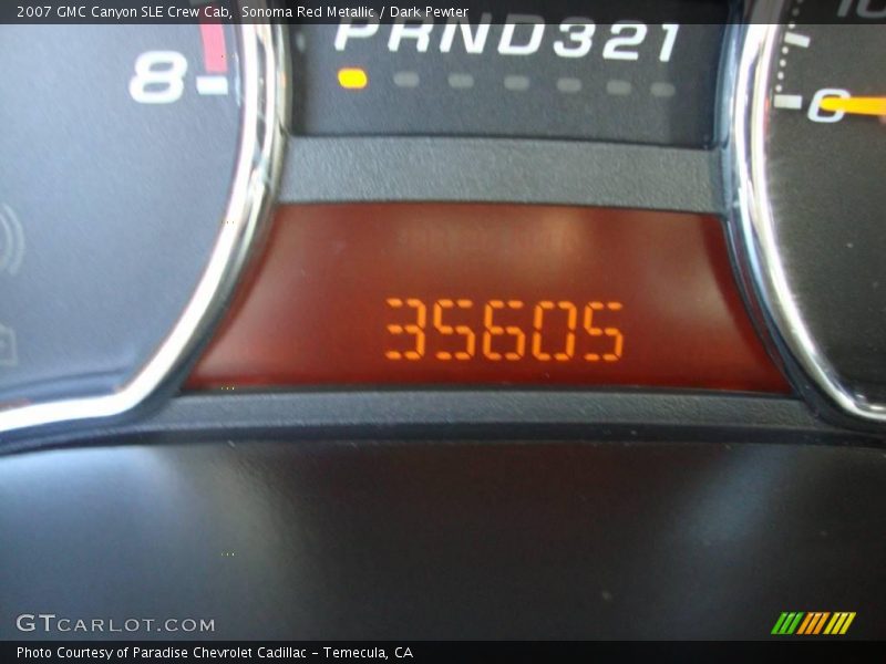 Sonoma Red Metallic / Dark Pewter 2007 GMC Canyon SLE Crew Cab