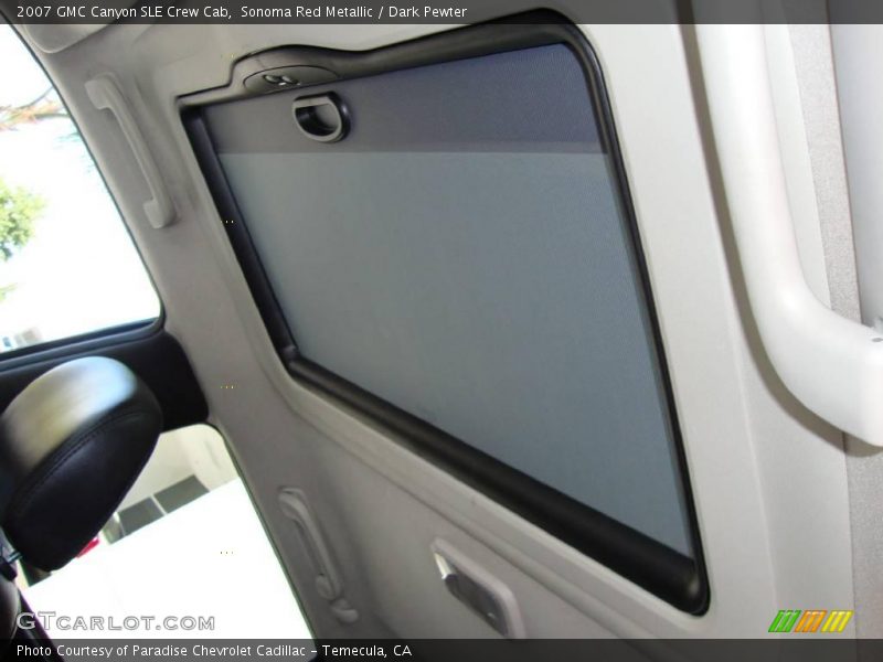 Sonoma Red Metallic / Dark Pewter 2007 GMC Canyon SLE Crew Cab