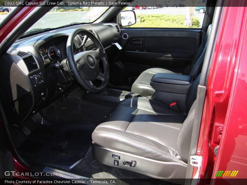 Sonoma Red Metallic / Dark Pewter 2007 GMC Canyon SLE Crew Cab