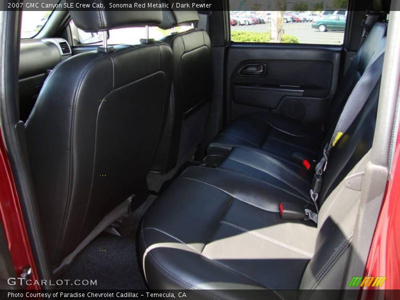 Sonoma Red Metallic / Dark Pewter 2007 GMC Canyon SLE Crew Cab