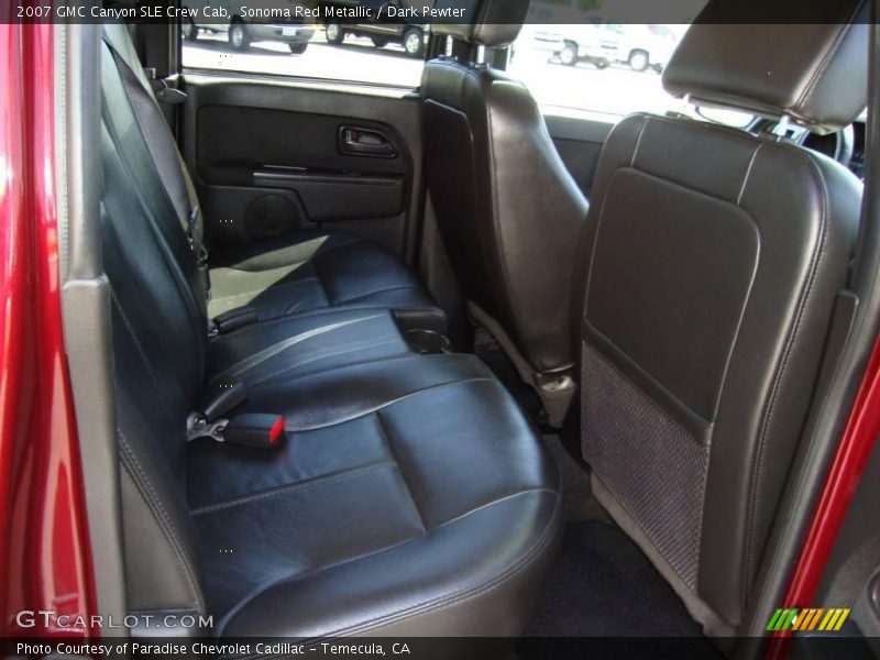 Sonoma Red Metallic / Dark Pewter 2007 GMC Canyon SLE Crew Cab