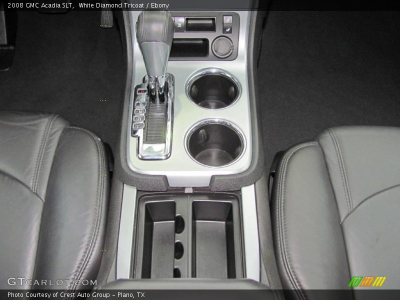 White Diamond Tricoat / Ebony 2008 GMC Acadia SLT