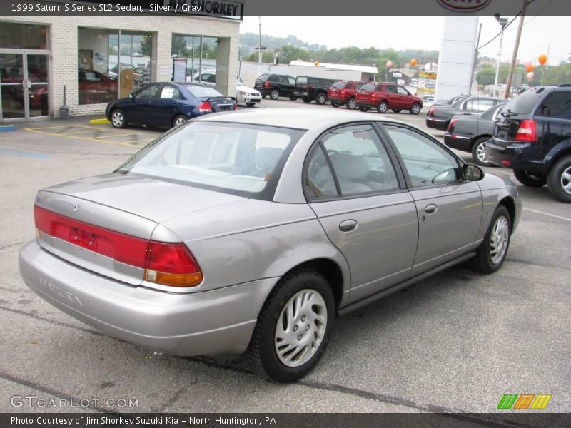 Silver / Gray 1999 Saturn S Series SL2 Sedan