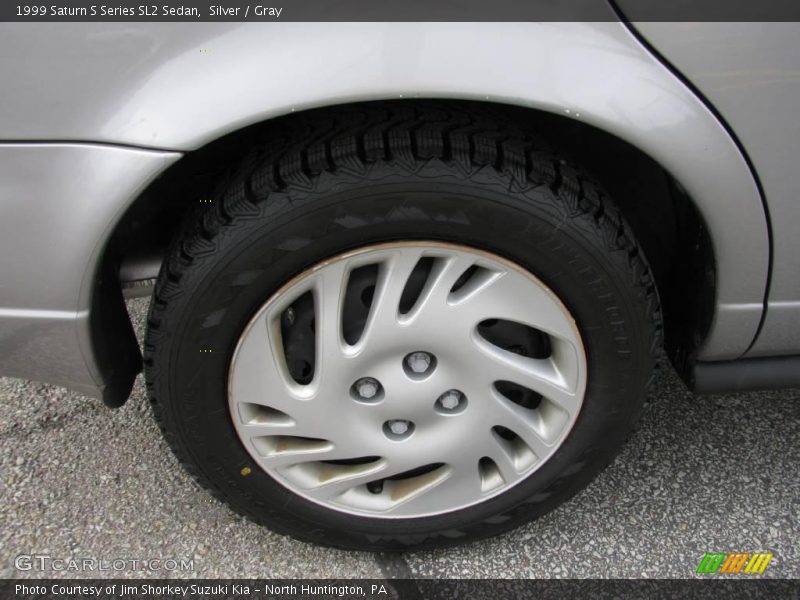 Silver / Gray 1999 Saturn S Series SL2 Sedan