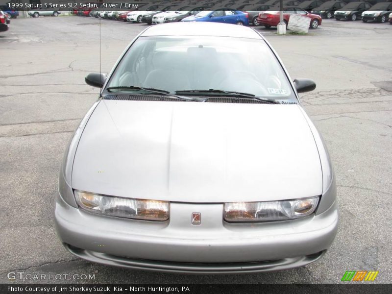 Silver / Gray 1999 Saturn S Series SL2 Sedan
