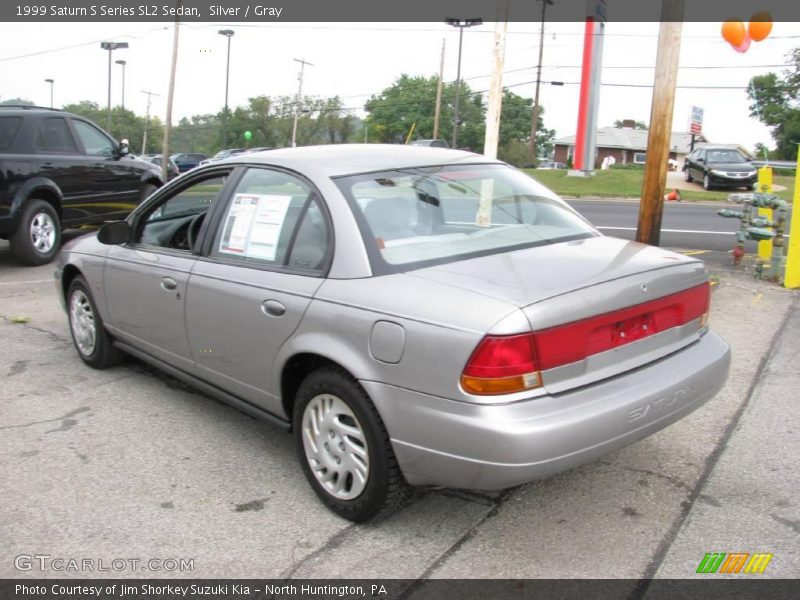 Silver / Gray 1999 Saturn S Series SL2 Sedan