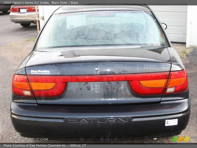 Black Silver / Black 2002 Saturn S Series SL2 Sedan