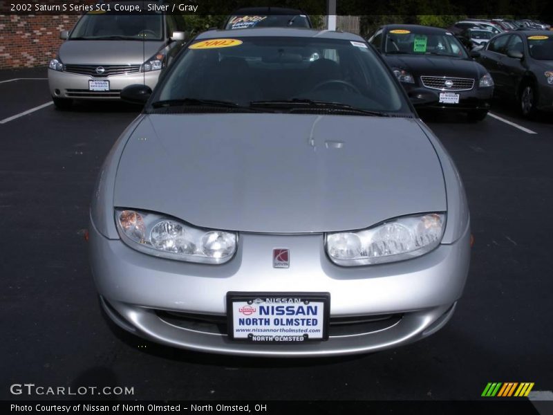 Silver / Gray 2002 Saturn S Series SC1 Coupe