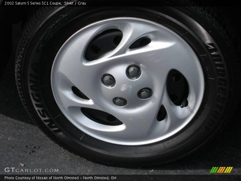 Silver / Gray 2002 Saturn S Series SC1 Coupe
