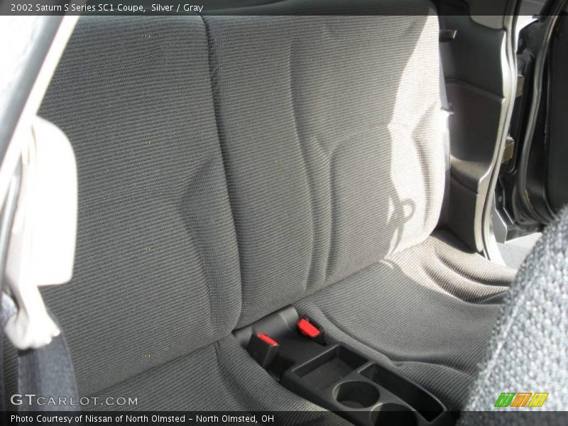 Silver / Gray 2002 Saturn S Series SC1 Coupe