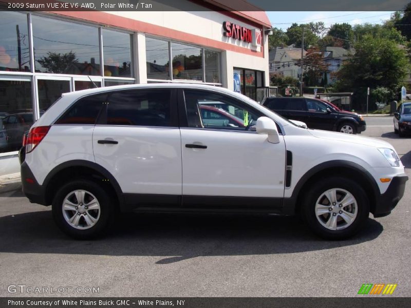 Polar White / Tan 2009 Saturn VUE XE V6 AWD