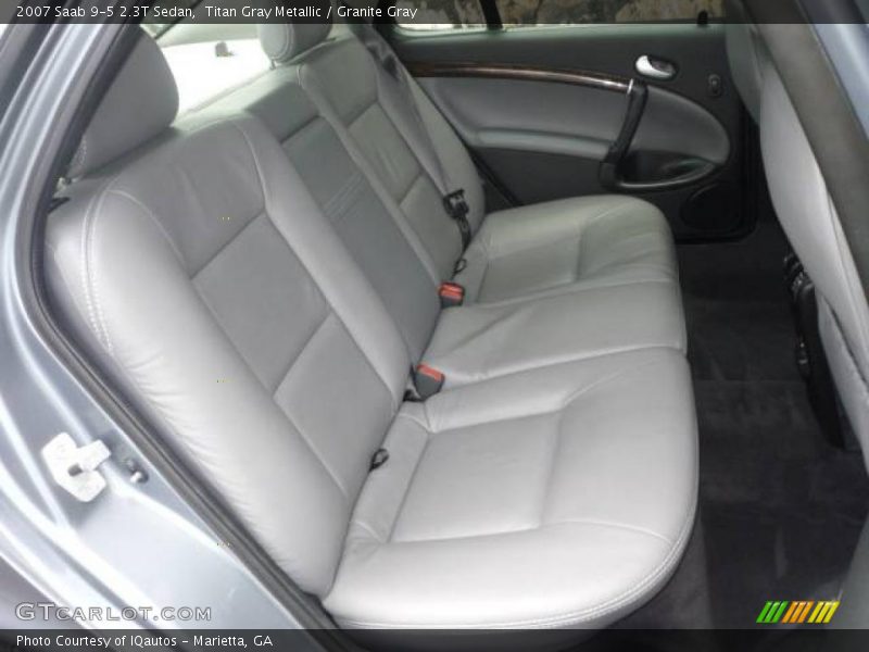 Titan Gray Metallic / Granite Gray 2007 Saab 9-5 2.3T Sedan