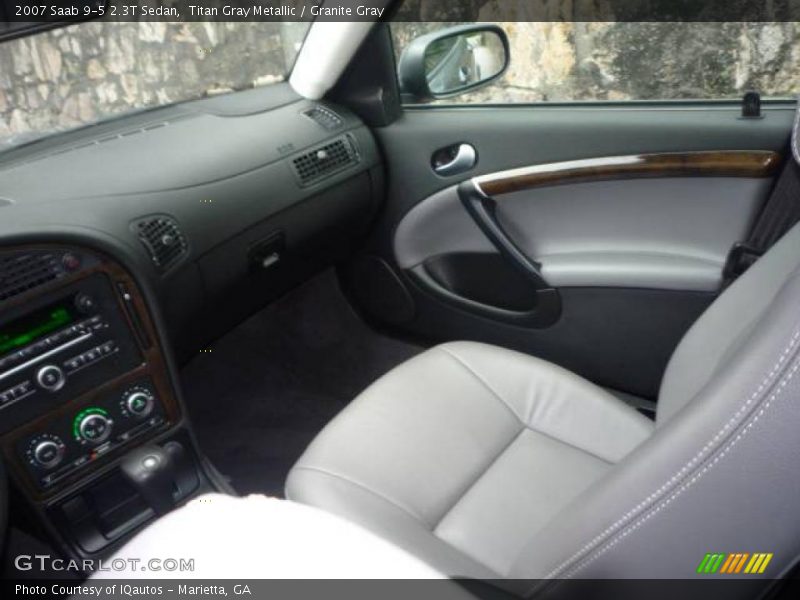 Titan Gray Metallic / Granite Gray 2007 Saab 9-5 2.3T Sedan