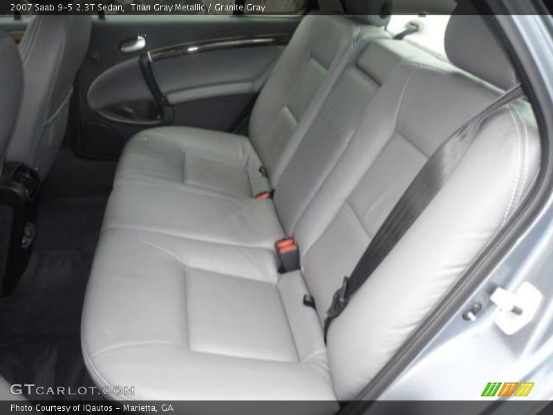 Titan Gray Metallic / Granite Gray 2007 Saab 9-5 2.3T Sedan