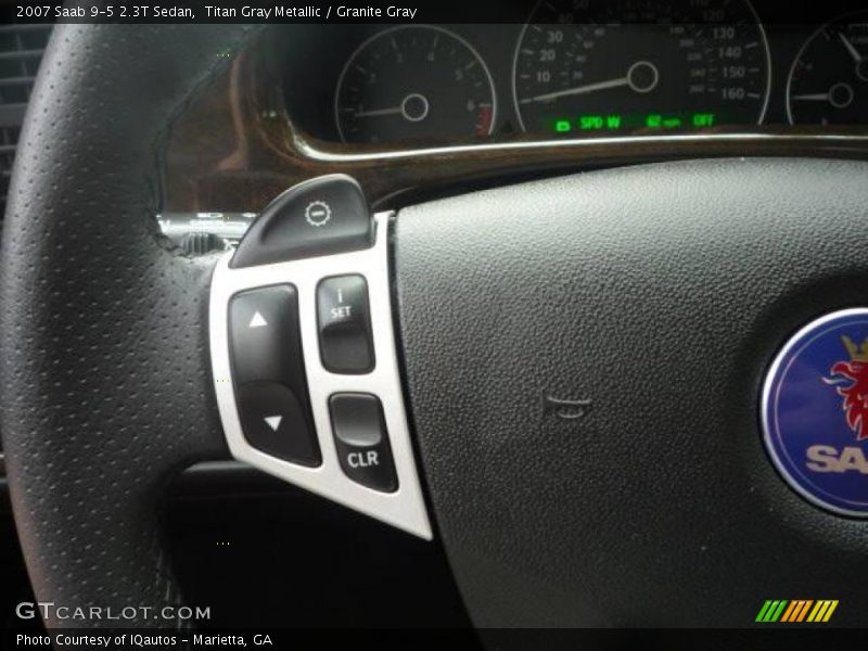 Titan Gray Metallic / Granite Gray 2007 Saab 9-5 2.3T Sedan