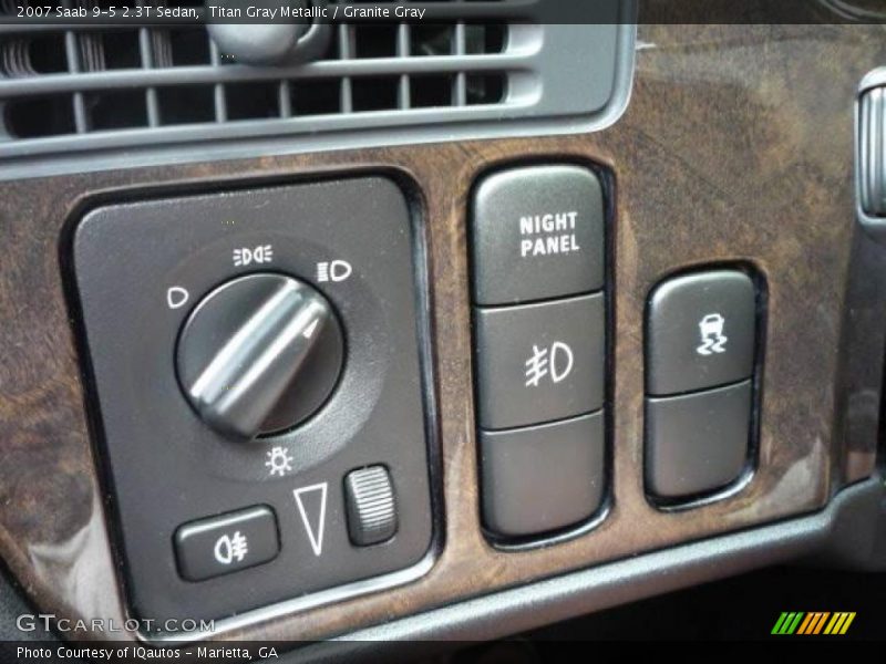 Titan Gray Metallic / Granite Gray 2007 Saab 9-5 2.3T Sedan