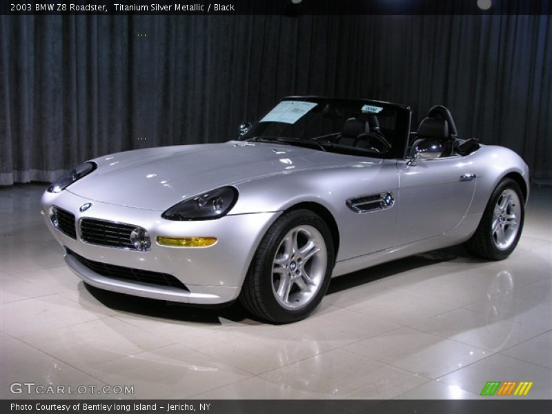 Titanium Silver Metallic / Black 2003 BMW Z8 Roadster