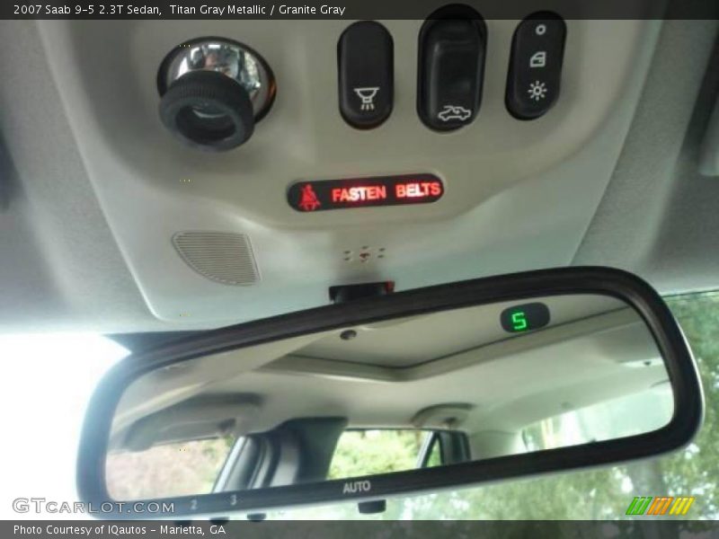 Titan Gray Metallic / Granite Gray 2007 Saab 9-5 2.3T Sedan