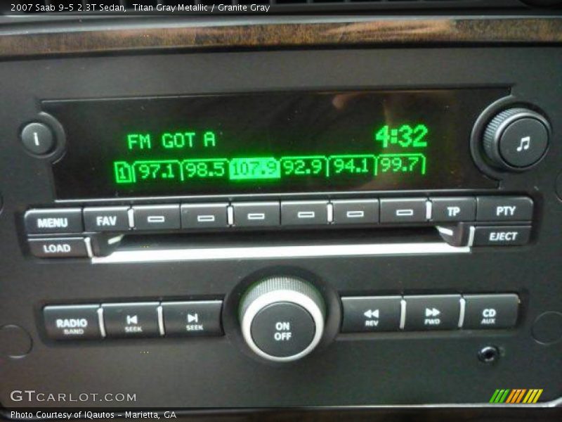 Titan Gray Metallic / Granite Gray 2007 Saab 9-5 2.3T Sedan