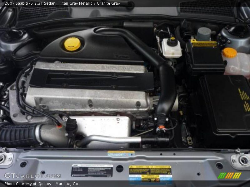 Titan Gray Metallic / Granite Gray 2007 Saab 9-5 2.3T Sedan