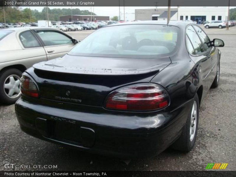 Black / Graphite 2002 Pontiac Grand Prix SE Sedan