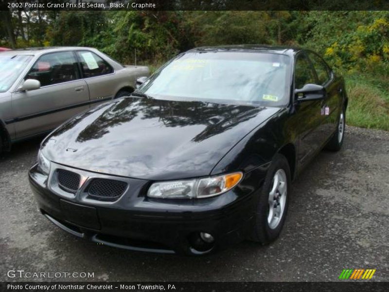 Black / Graphite 2002 Pontiac Grand Prix SE Sedan