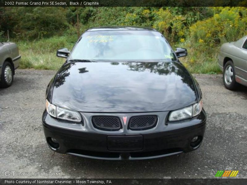 Black / Graphite 2002 Pontiac Grand Prix SE Sedan