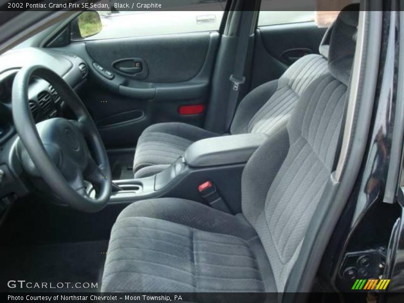 Black / Graphite 2002 Pontiac Grand Prix SE Sedan