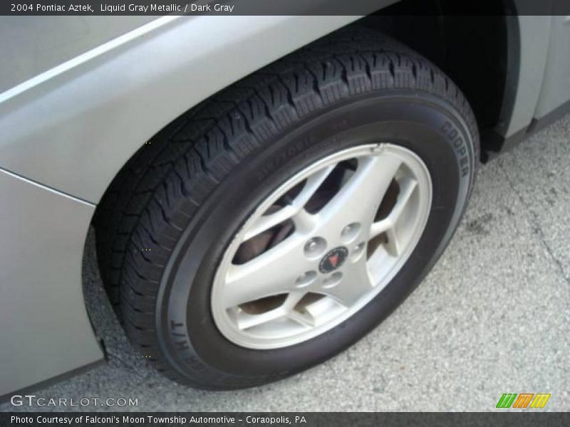 Liquid Gray Metallic / Dark Gray 2004 Pontiac Aztek