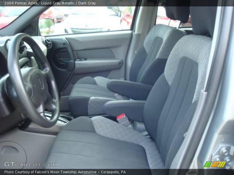 Liquid Gray Metallic / Dark Gray 2004 Pontiac Aztek