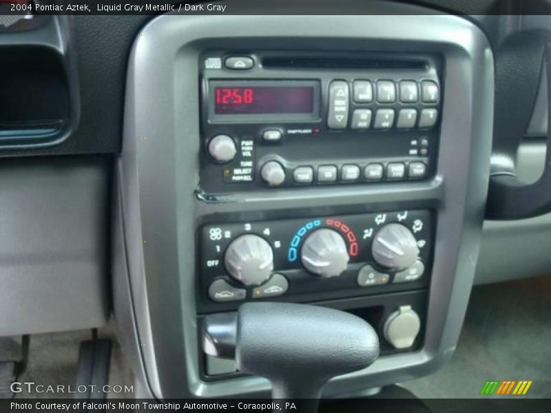 Liquid Gray Metallic / Dark Gray 2004 Pontiac Aztek