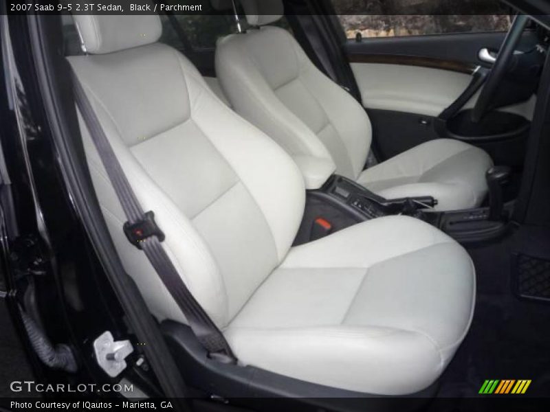 Black / Parchment 2007 Saab 9-5 2.3T Sedan
