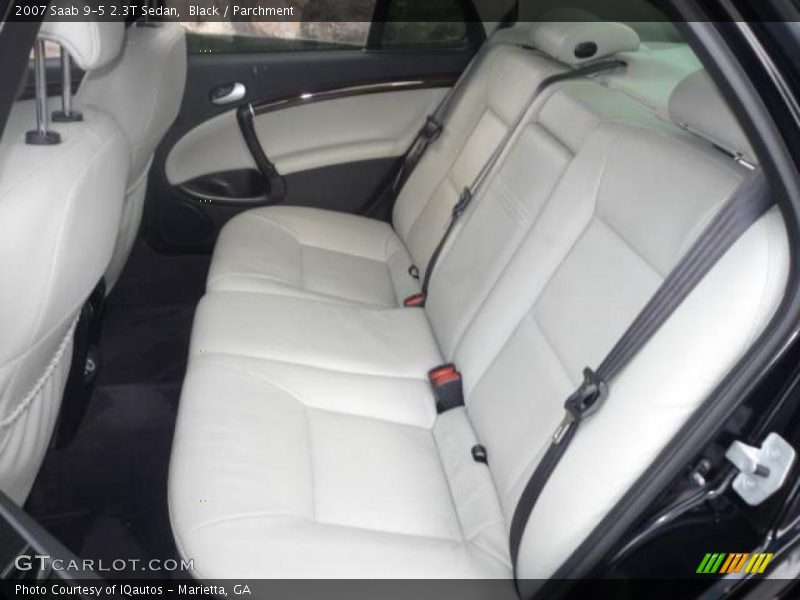 Black / Parchment 2007 Saab 9-5 2.3T Sedan