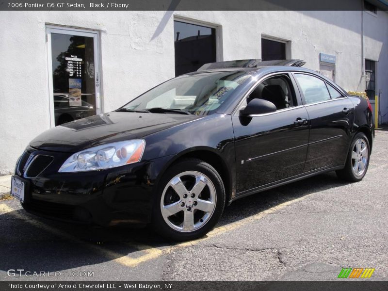 Black / Ebony 2006 Pontiac G6 GT Sedan