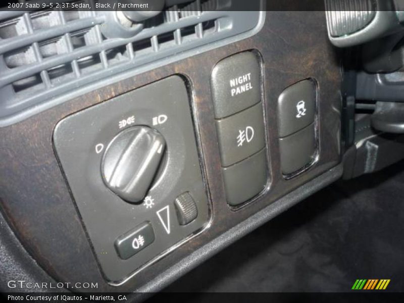 Black / Parchment 2007 Saab 9-5 2.3T Sedan