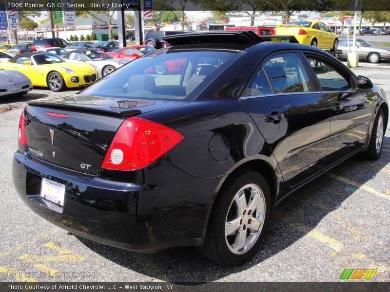 Black / Ebony 2006 Pontiac G6 GT Sedan