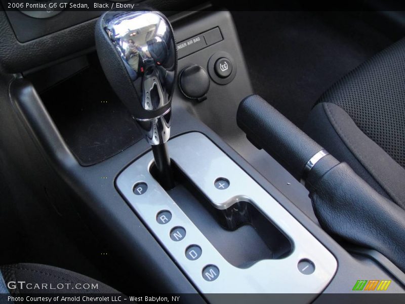 Black / Ebony 2006 Pontiac G6 GT Sedan