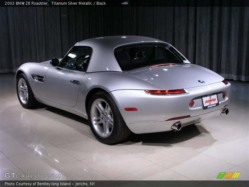 Titanium Silver Metallic / Black 2003 BMW Z8 Roadster