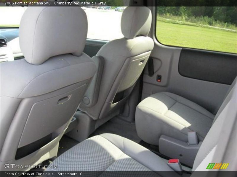 Cranberry Red Metallic / Gray 2006 Pontiac Montana SV6
