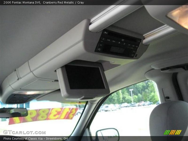 Cranberry Red Metallic / Gray 2006 Pontiac Montana SV6