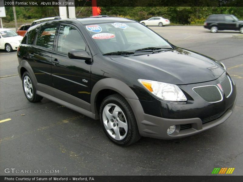 Abyss Black / Slate 2008 Pontiac Vibe