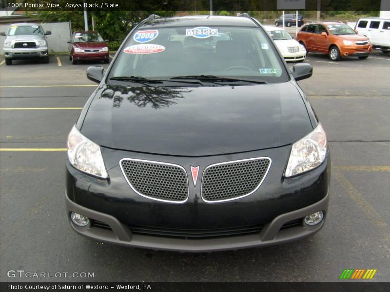 Abyss Black / Slate 2008 Pontiac Vibe