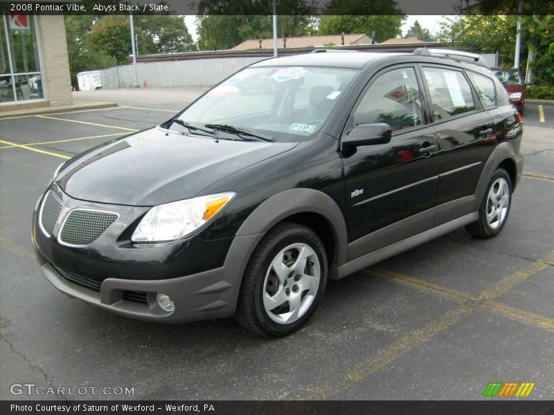 Abyss Black / Slate 2008 Pontiac Vibe
