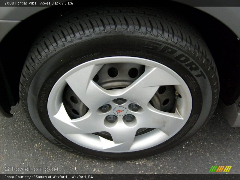 Abyss Black / Slate 2008 Pontiac Vibe