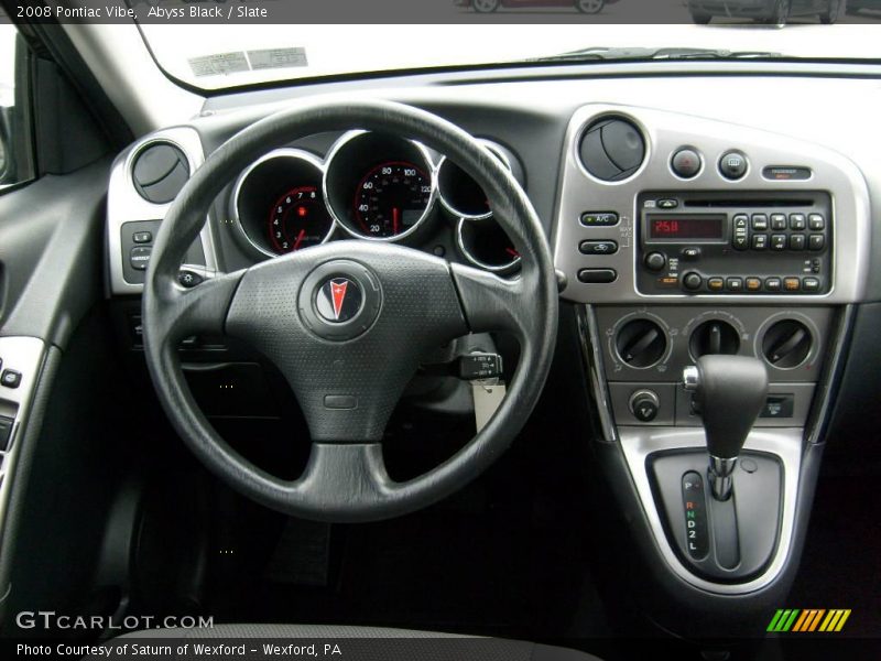 Abyss Black / Slate 2008 Pontiac Vibe