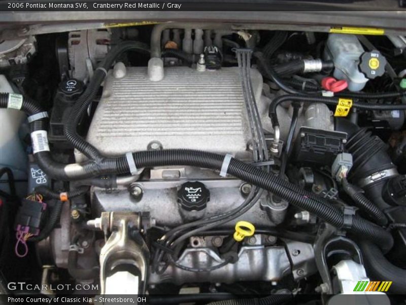 Cranberry Red Metallic / Gray 2006 Pontiac Montana SV6