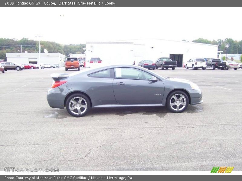 Dark Steel Gray Metallic / Ebony 2009 Pontiac G6 GXP Coupe