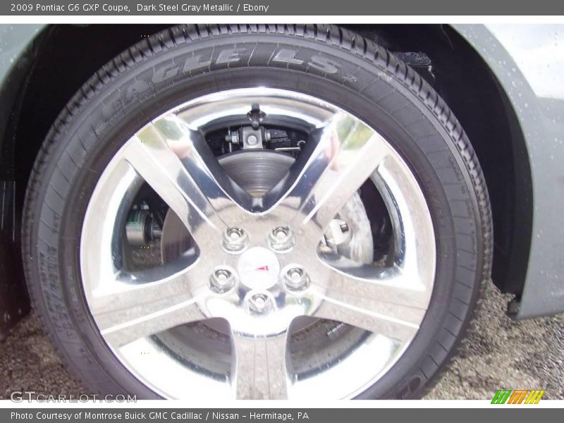 Dark Steel Gray Metallic / Ebony 2009 Pontiac G6 GXP Coupe