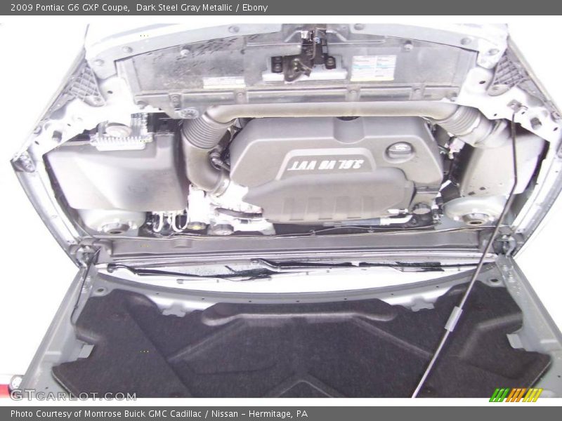 Dark Steel Gray Metallic / Ebony 2009 Pontiac G6 GXP Coupe